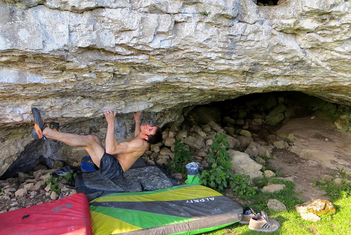 Driving and bouldering