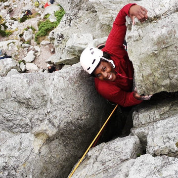 Bouldering in Fairhead Ireland