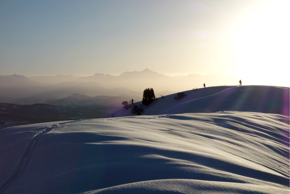Backcountry snow in Kyrgyzstan