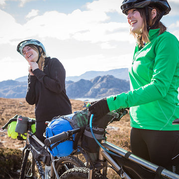 Hillwalker wearing fleece midlayer