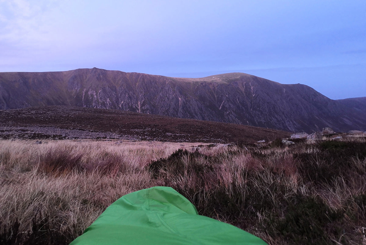Lightweight bivvying in the Scottish Highlands