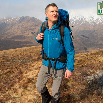 Griffon gridded fleece for hiking