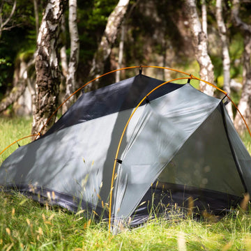 Wild camping is just part of the adventure