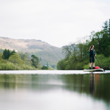 Setting out on a canoe camping trip