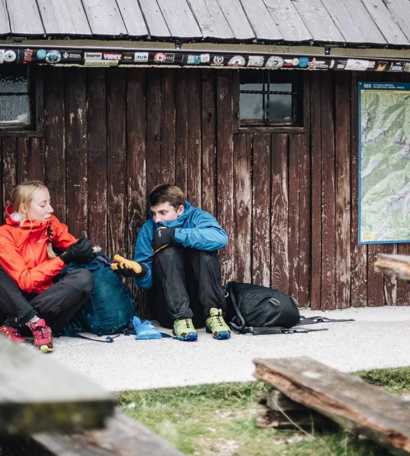Lightweight waterproof trousers