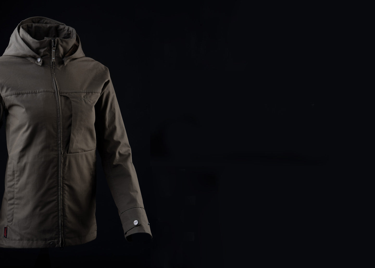 Ventile cotton mountaineering jacket