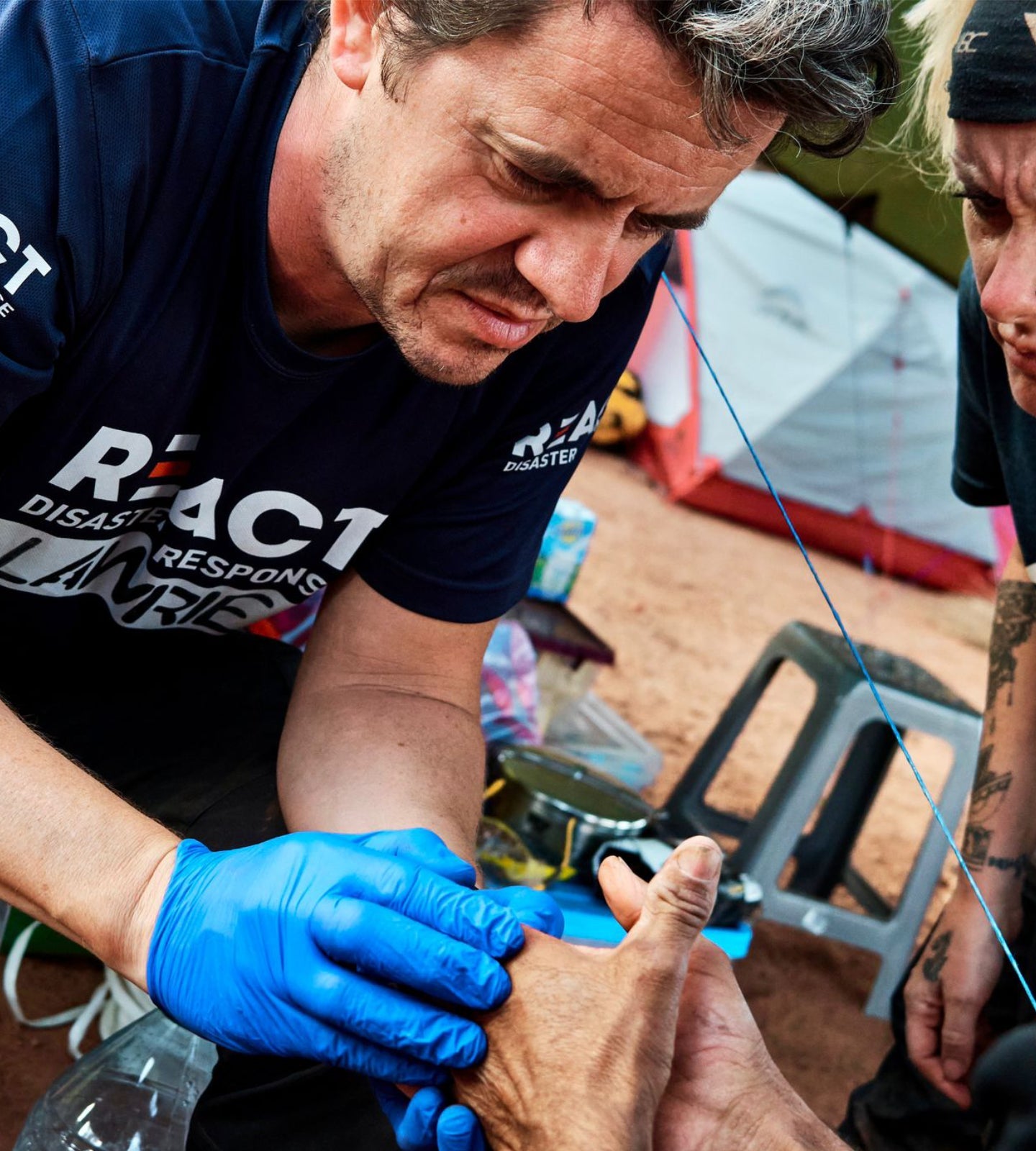 REACT distater relief team