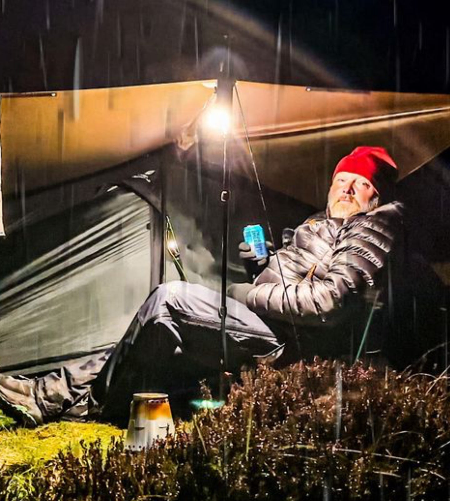 Paul Messner camping