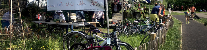 The Reddish Men's bike Shed