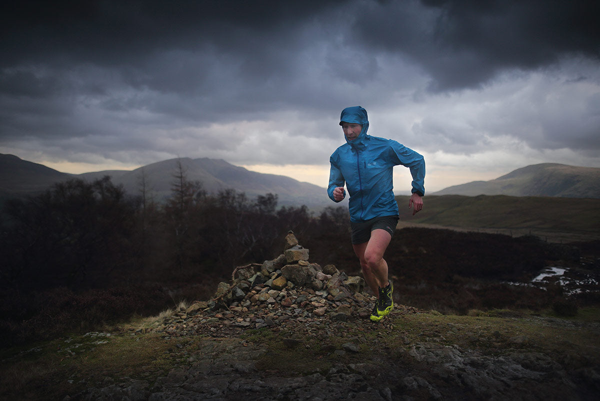 Gravitas waterproof jacket faces the Lake District winter