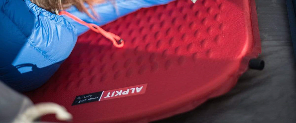 Repairing a punctured camping mattress