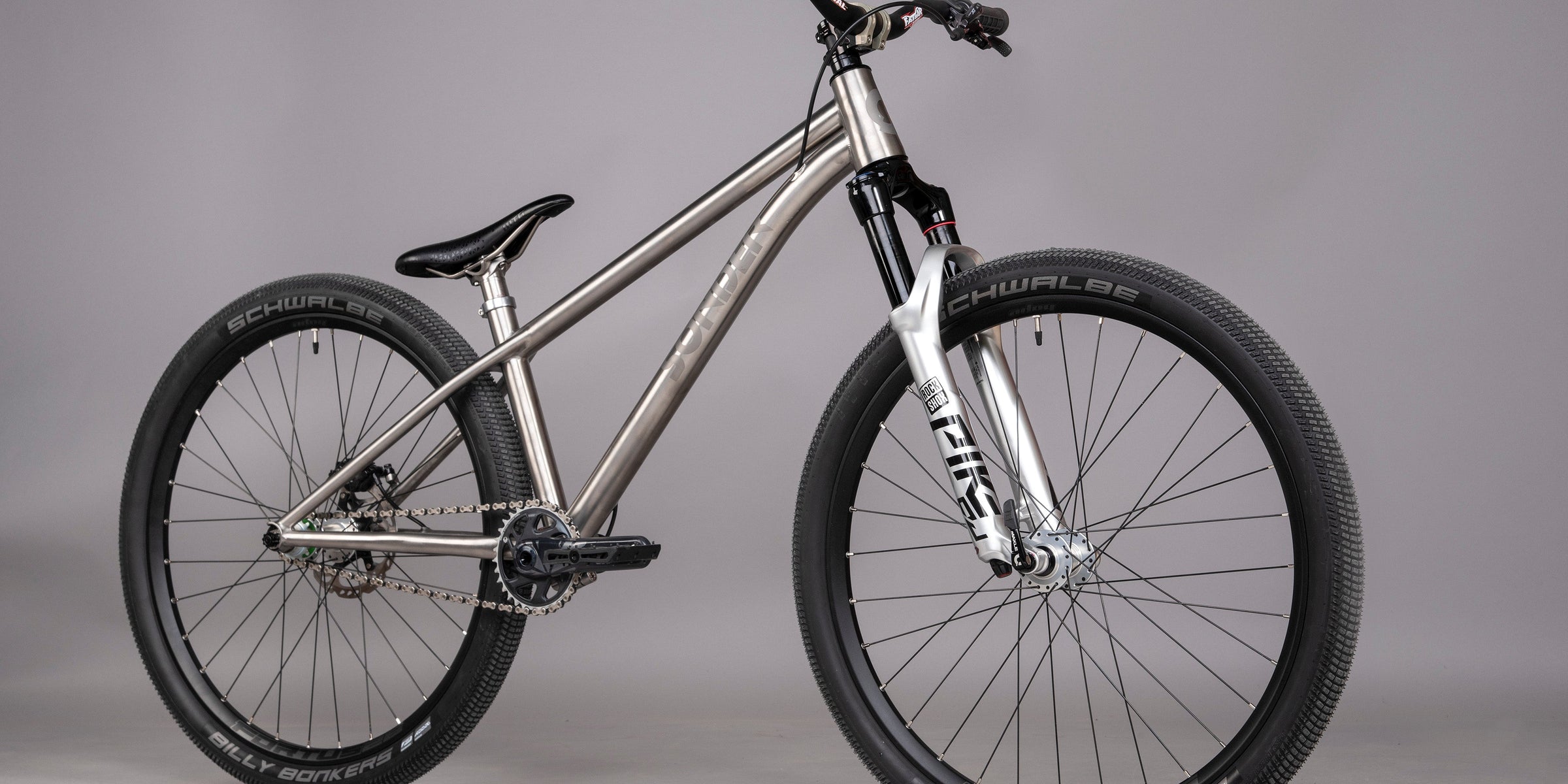 Sonder Custom Bike Build: Titanium Dirt Jump Bike