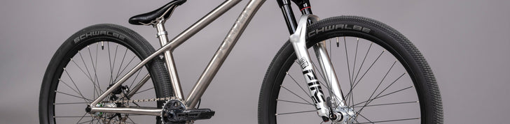 Sonder Custom Bike Build: Titanium Dirt Jump Bike