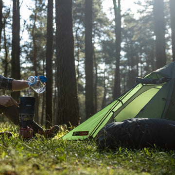 Lightweight backpacking tent