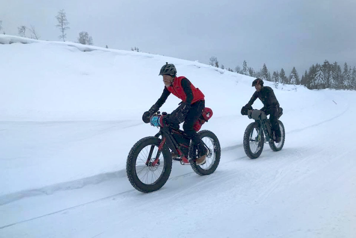 Steve Bate wins the Rovaniemi 150