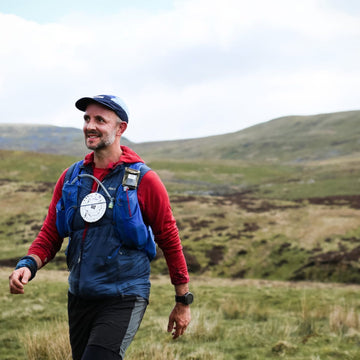 Fellrunner in the mountains