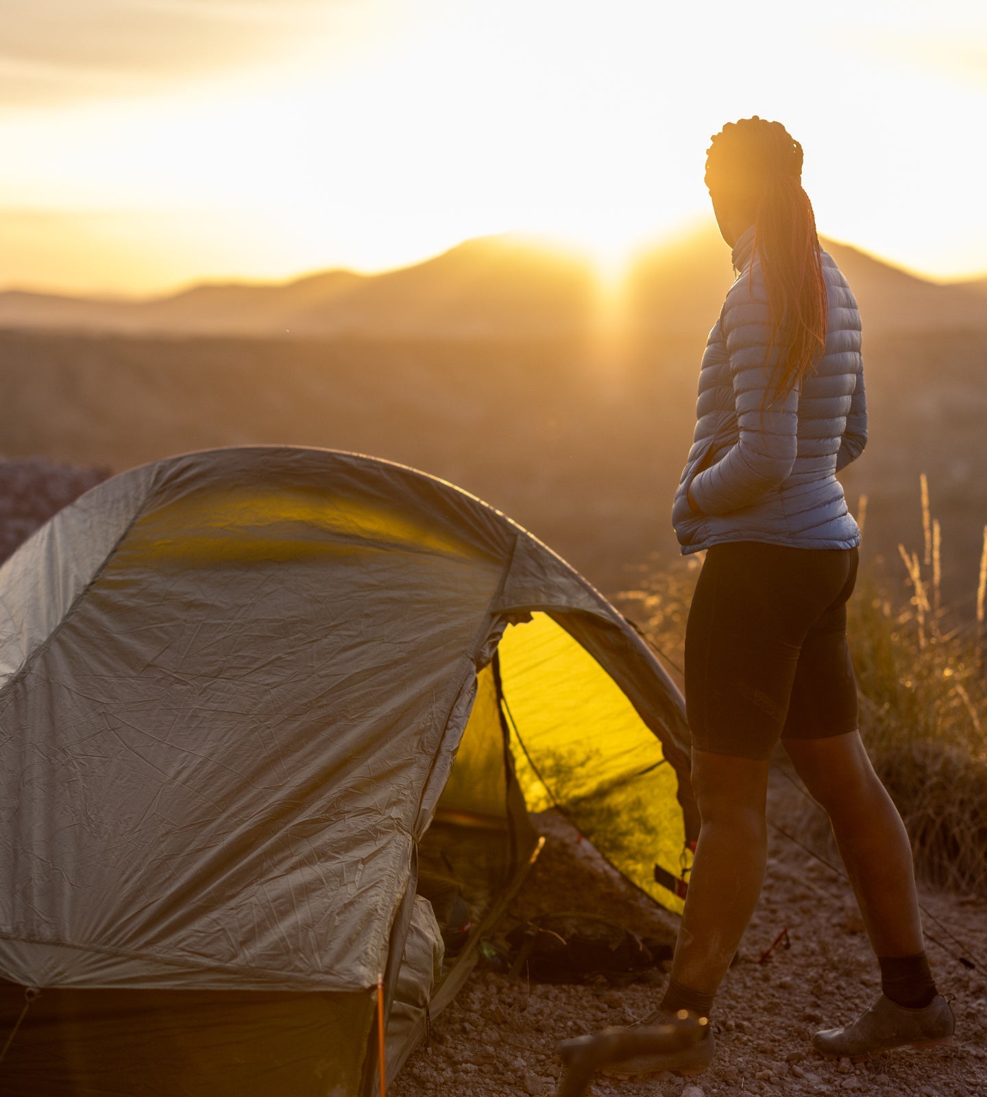 Your tent is your tiny home away from home