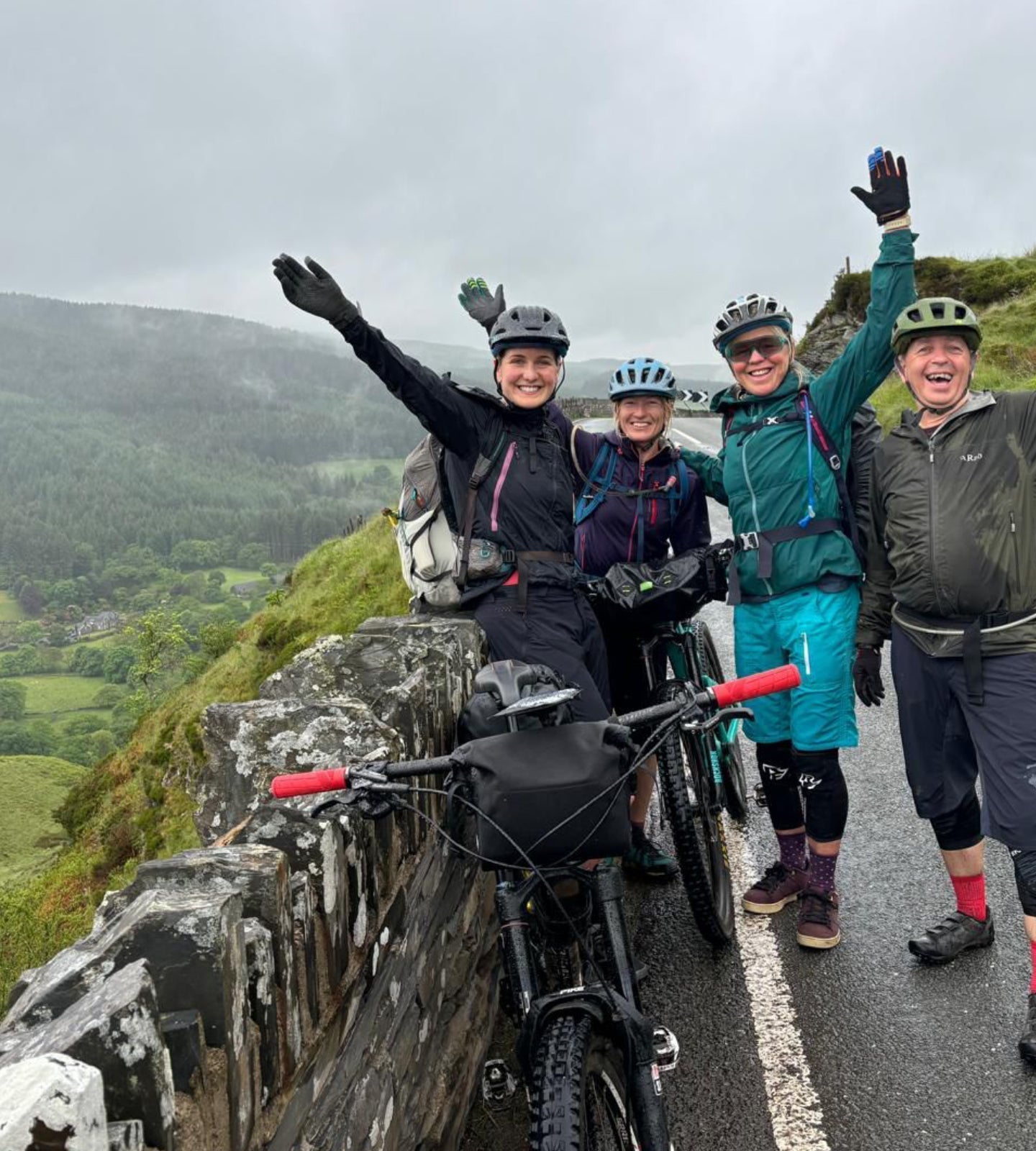 Cycling the Traws Eryri