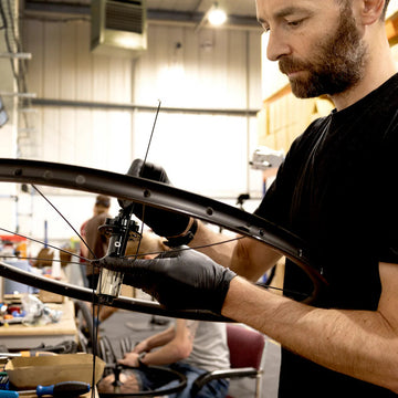 Winter training bike