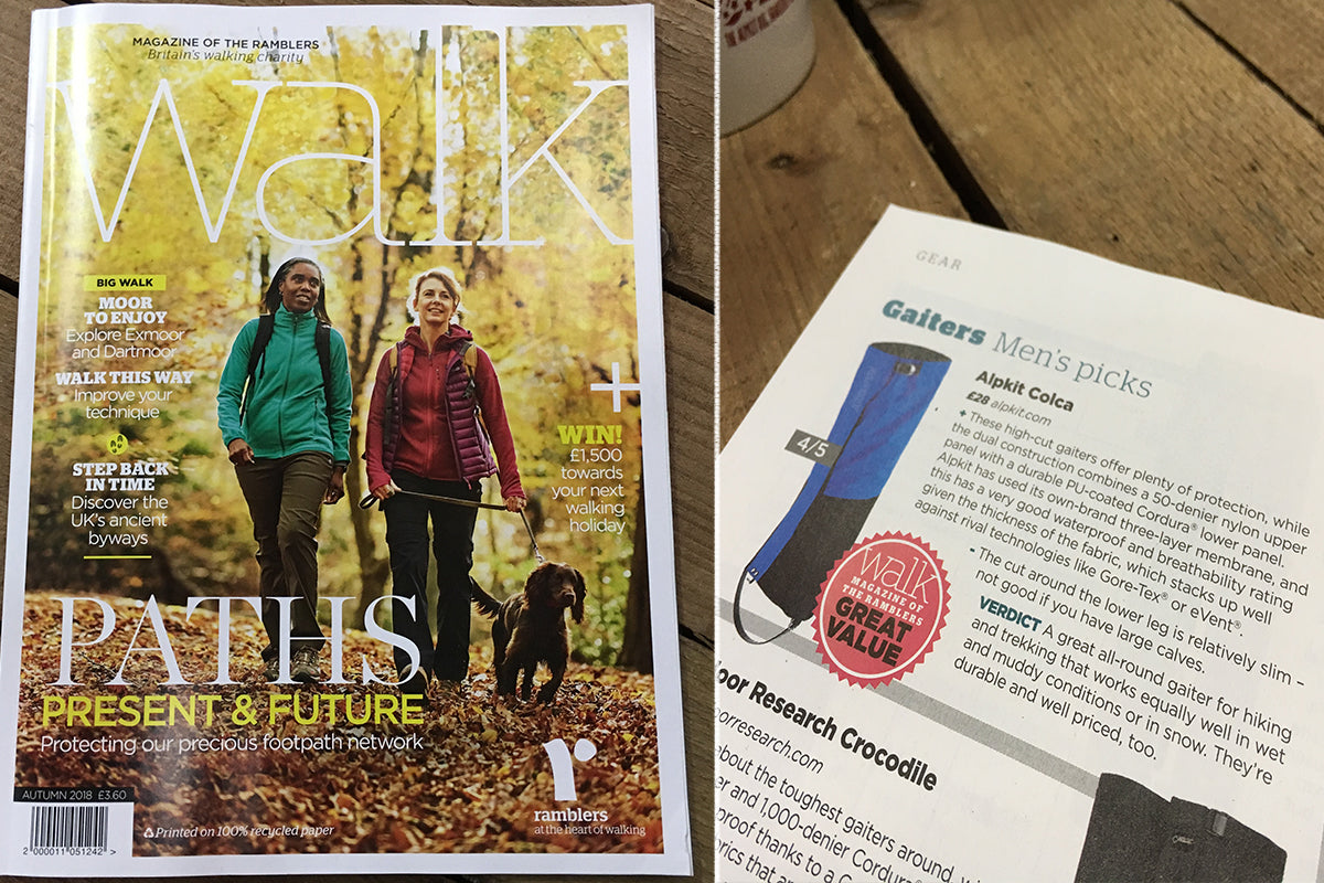 Colca Gaiters Get 'Great Value' Award