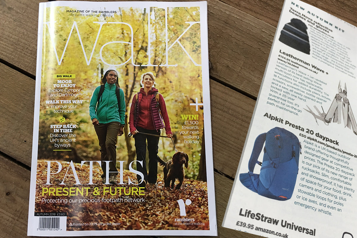 Presta Makes Walks' Autumn Kit List