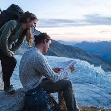 Hikers carrying rucksacks