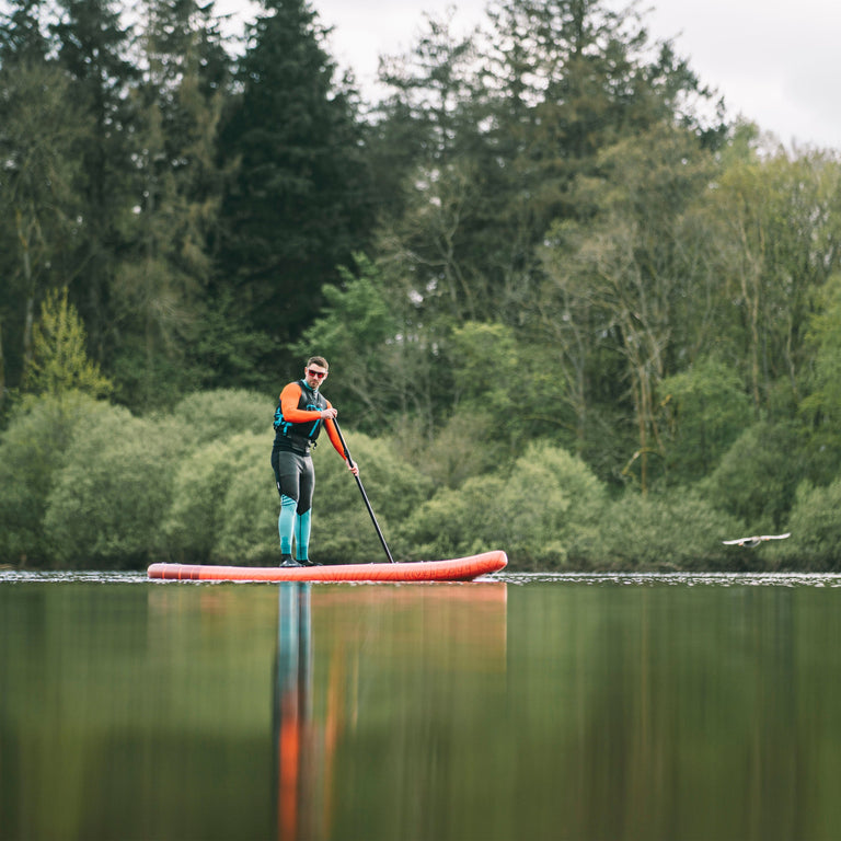 Alpkit Longshore stand up paddleboard in use