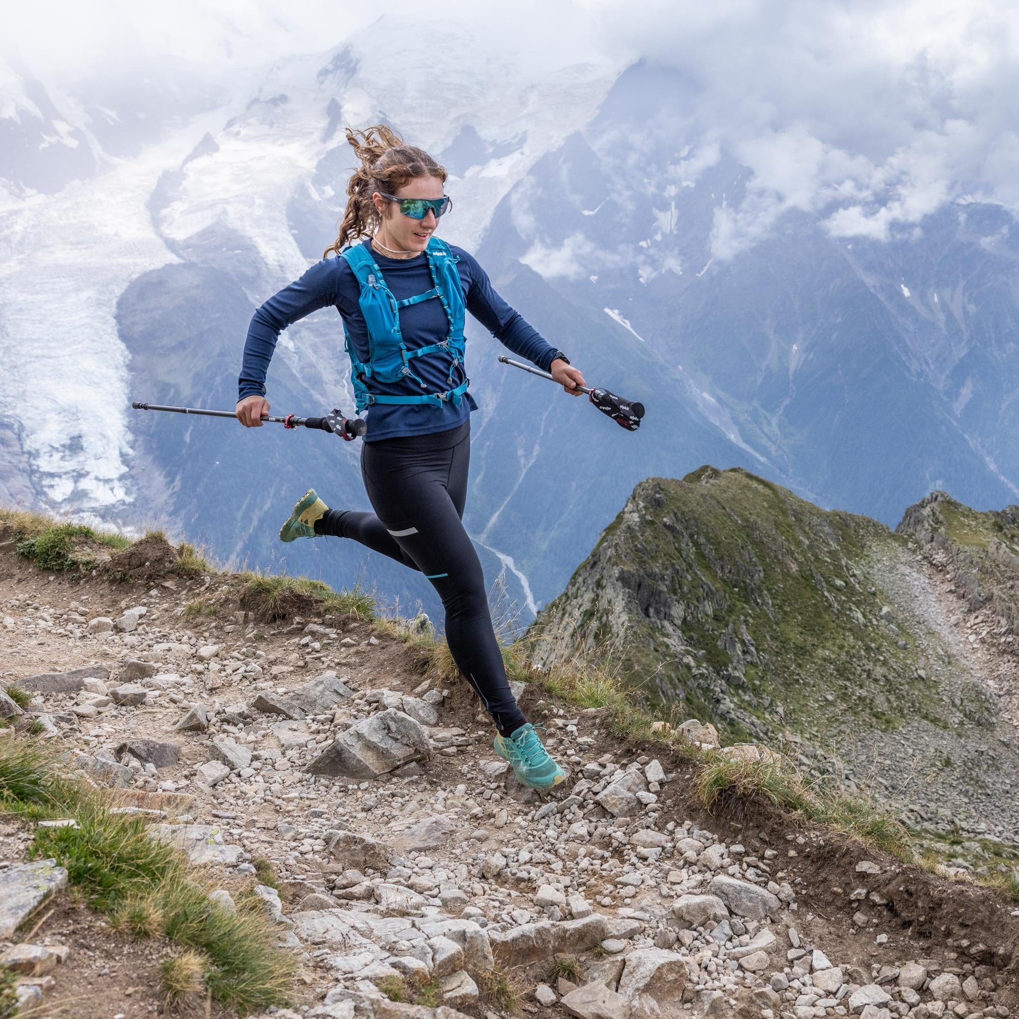 Koulin Trail Tights Womens Trail Running Leggings