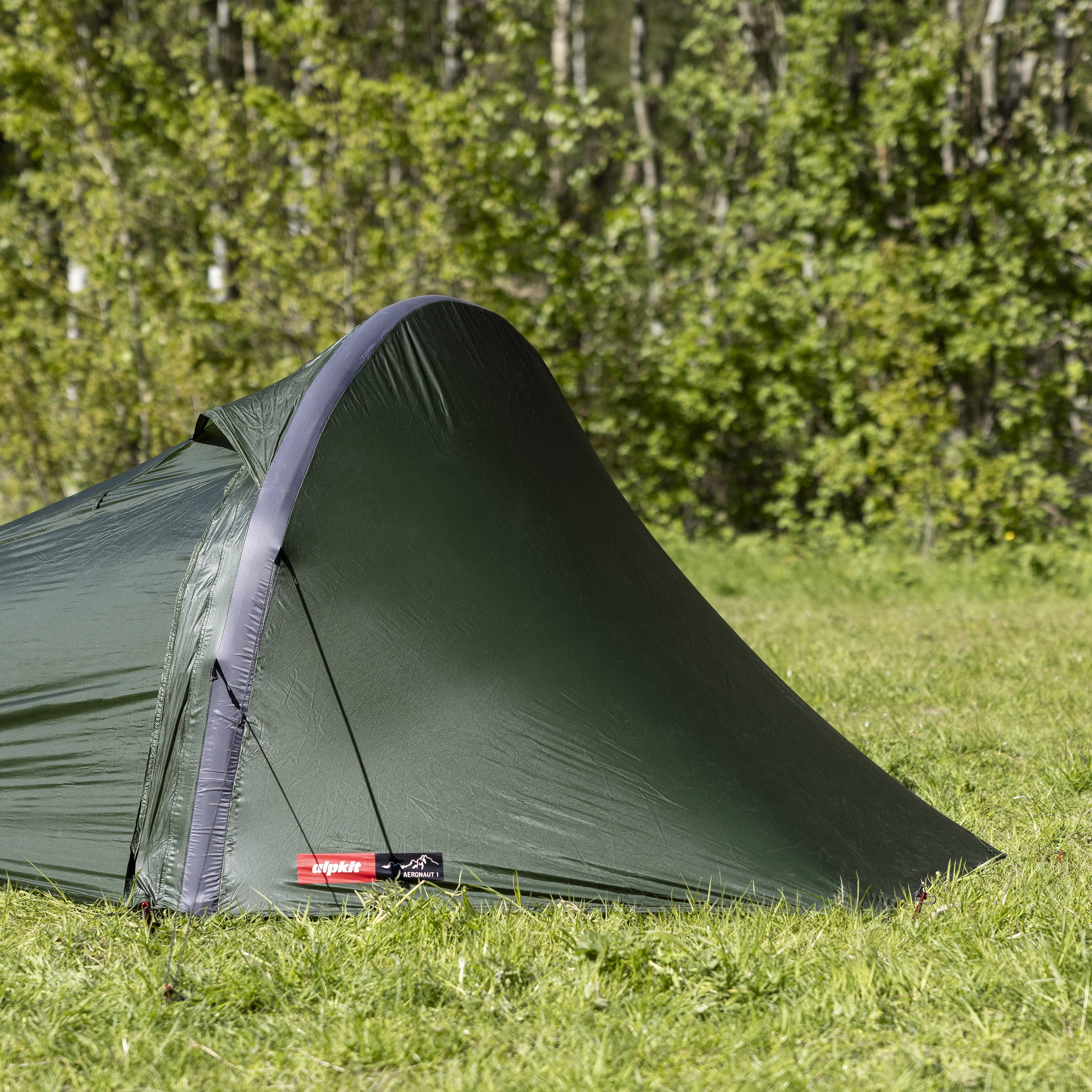 Aeronaut 1 Inflatable Air Pole 1-Person Bikepacking Tent