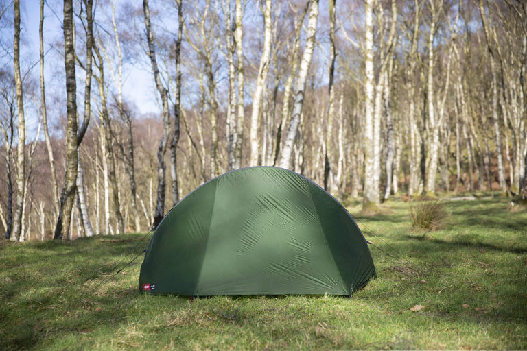 Alpkit aeronaut 2 in kelp - action