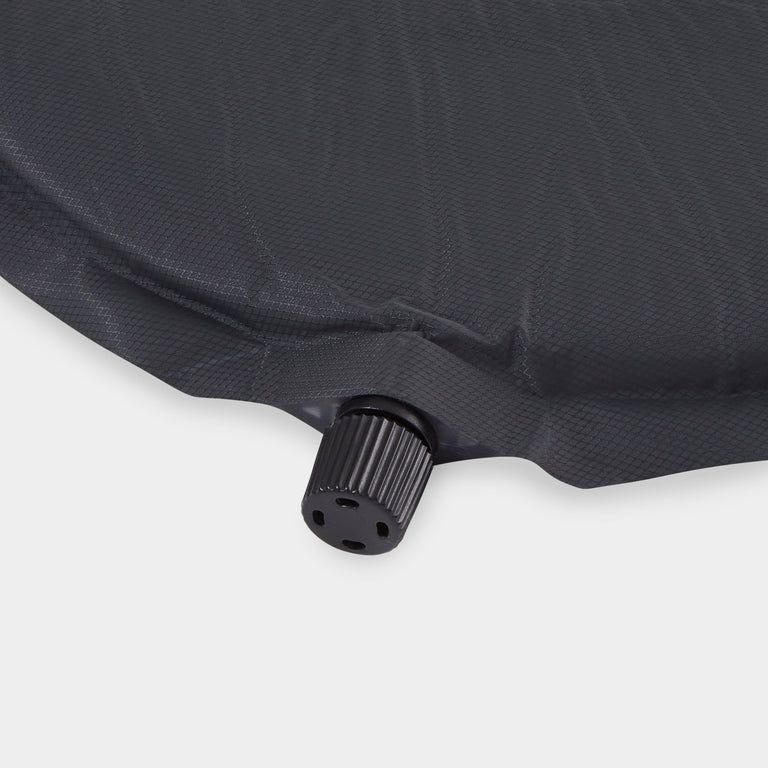 alpkit Airo 180 self inflating sleeping mat in black valve