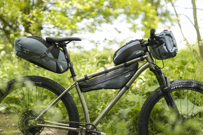 Split Earth Campout Bikepacking Bag Hire