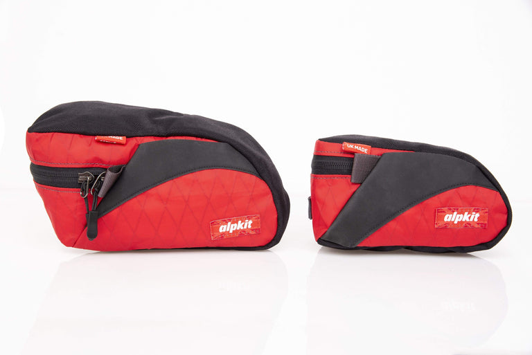 enduro seatpack size comparison - closed