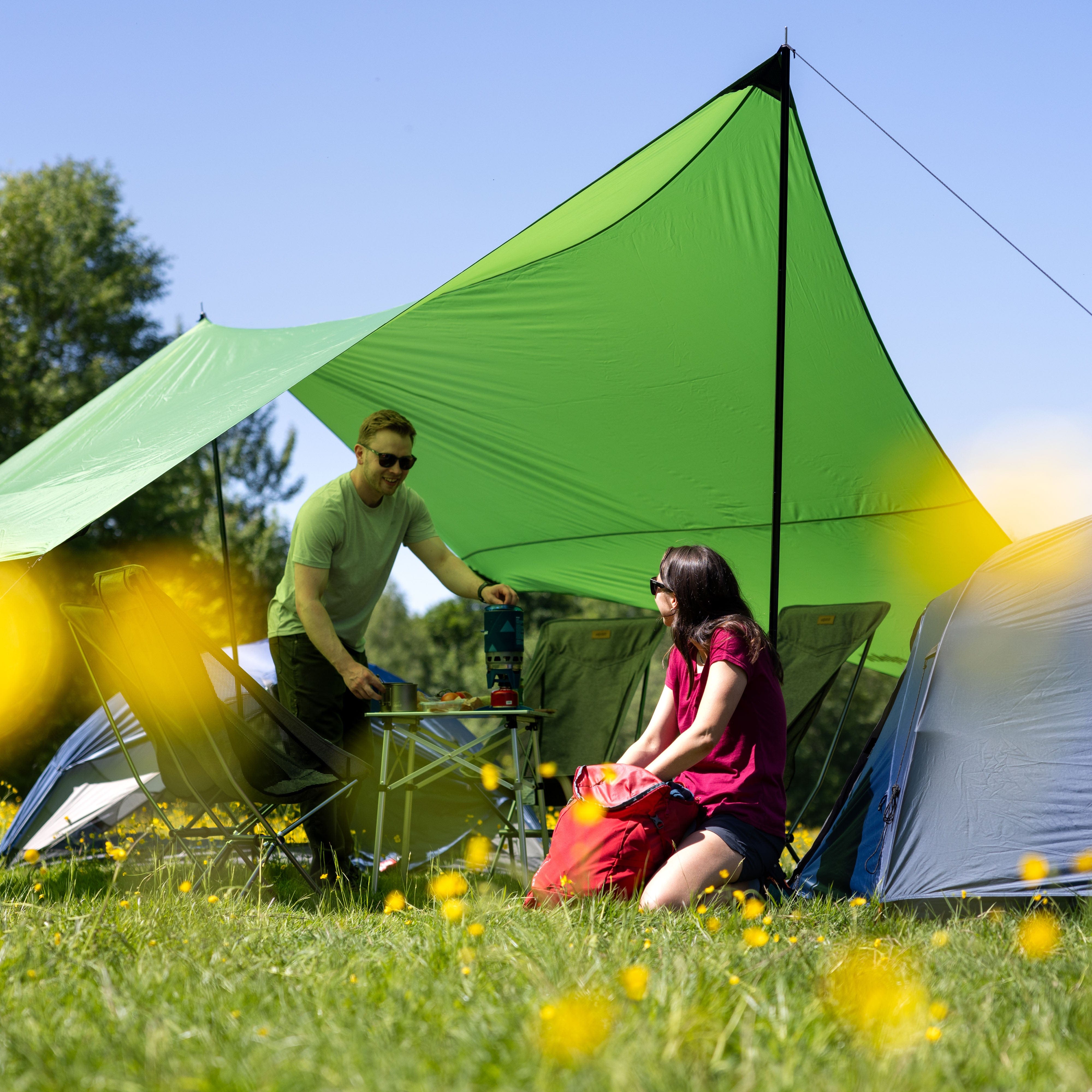 Helio XL Lightweight Camping Wing Tarp