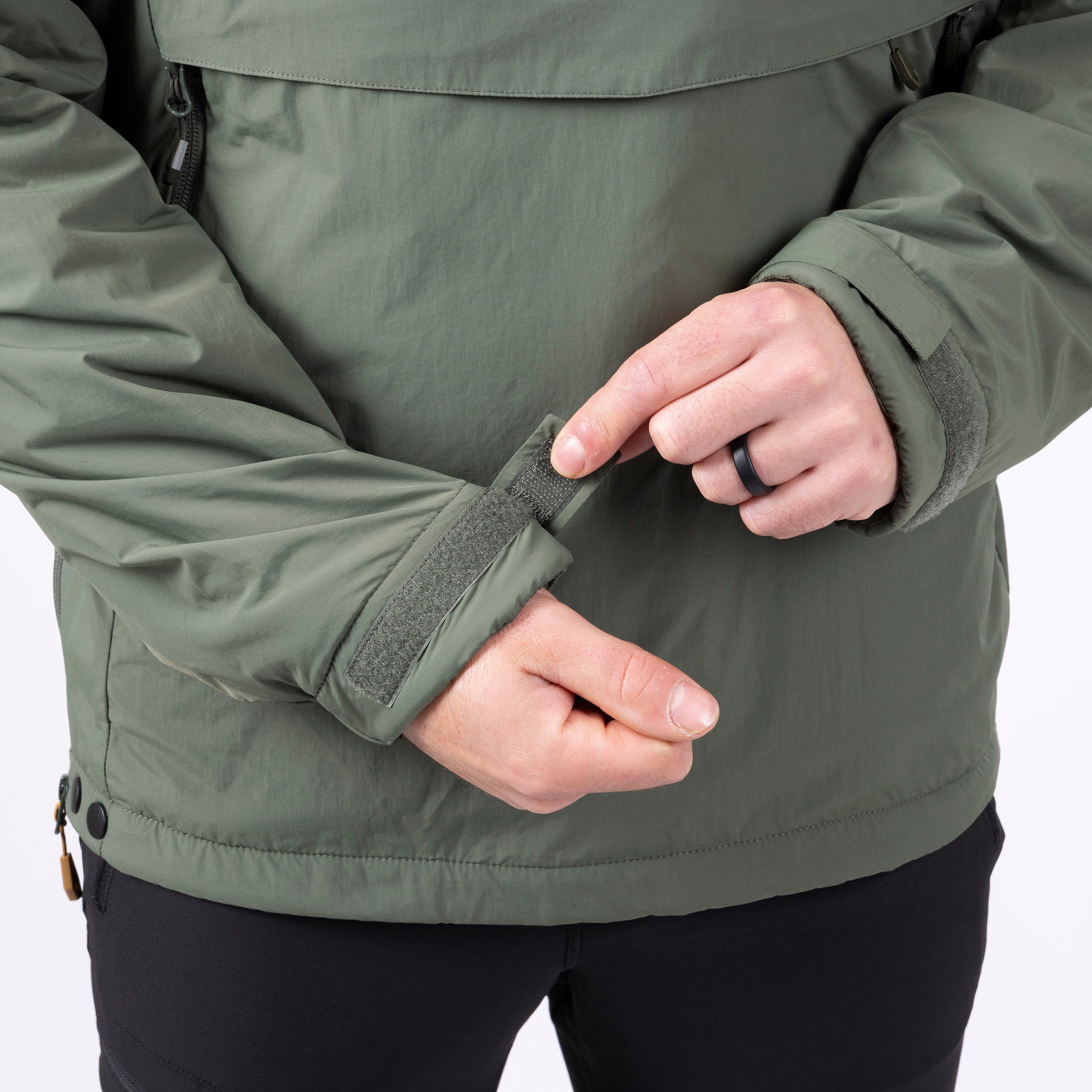 Jura Men's Pile Fleece-Lined Windproof Mountain Smock