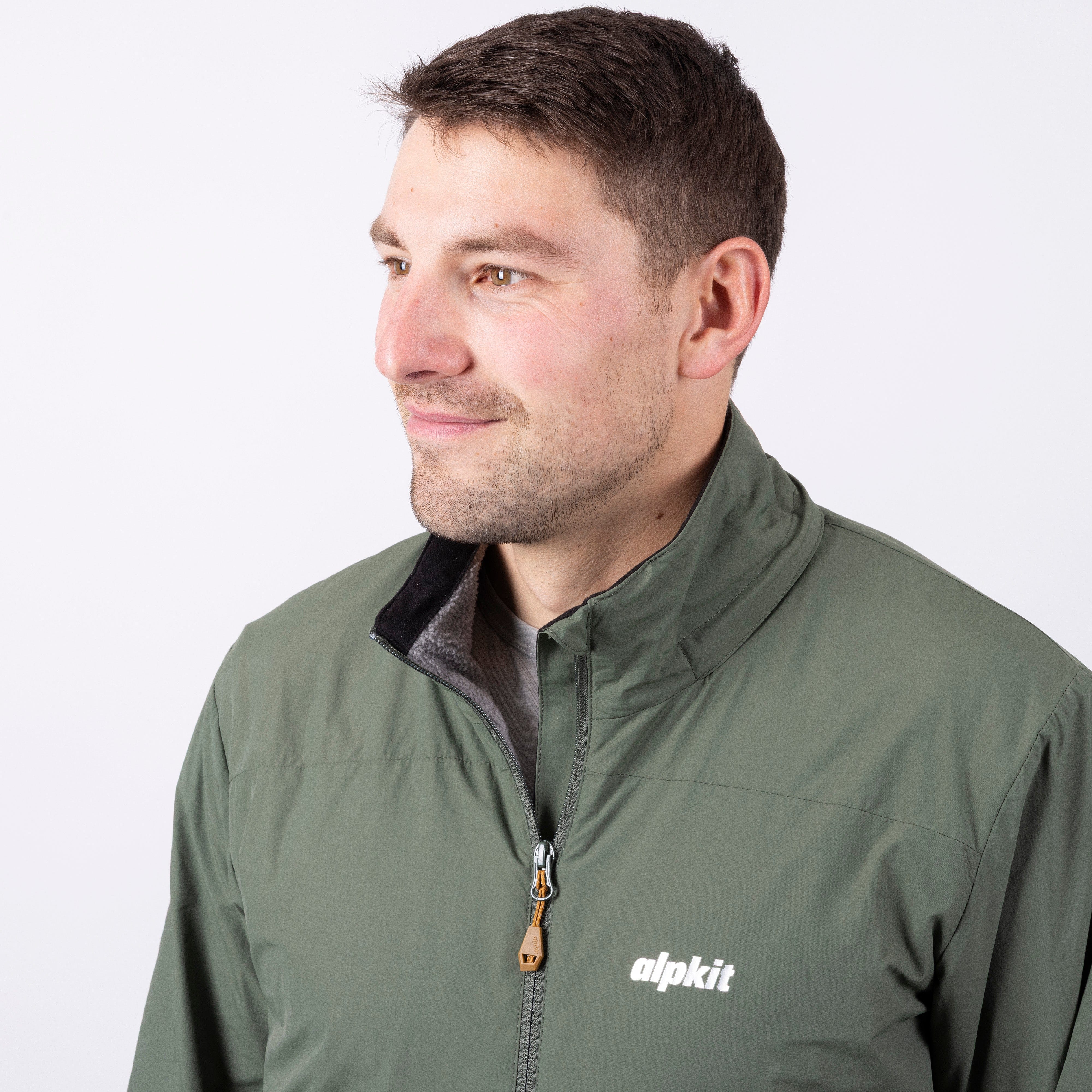 Jura Men's Pile Fleece-Lined Windproof Mountain Smock