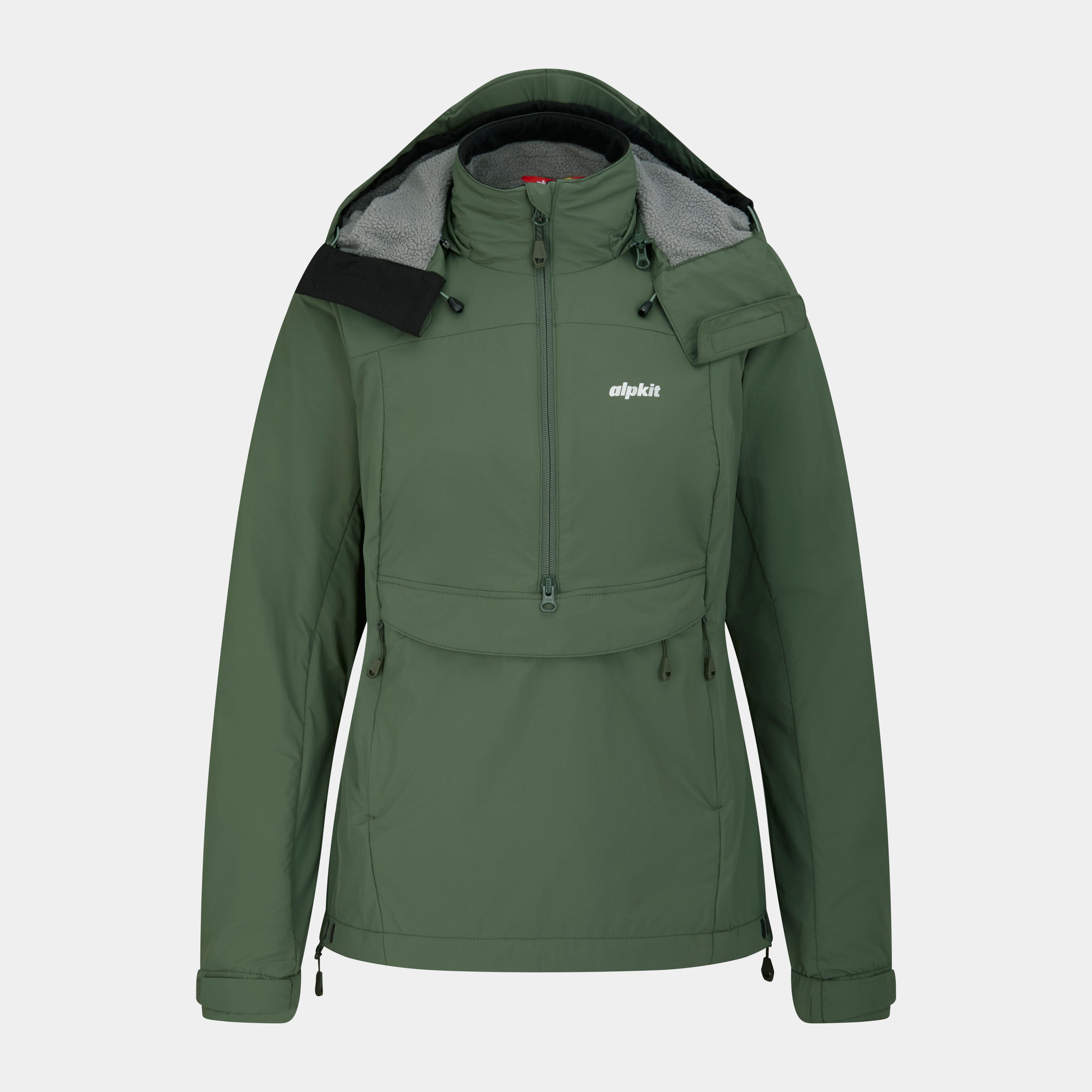 Jura Women's Pile Fleece-Lined Windproof Smock Jacket