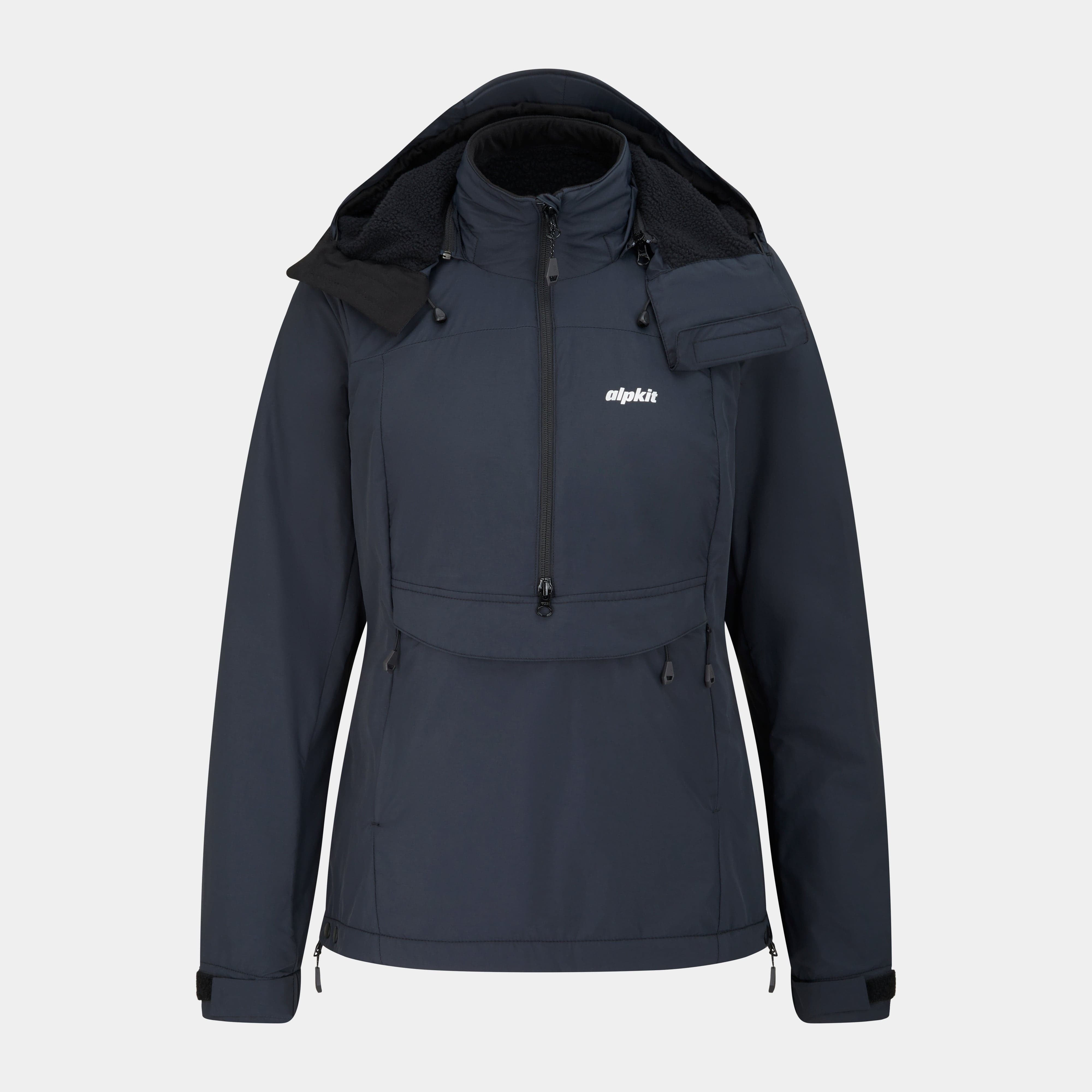 Jura Women's Pile Fleece-Lined Windproof Smock Jacket