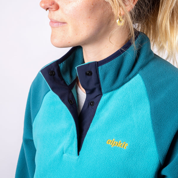 Loki Women's Snap Neck Pullover Fleece Alpkit