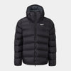 Fantom jacket in Black - closed