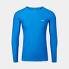 alpkit hurley swimming top in Monday blue - closed