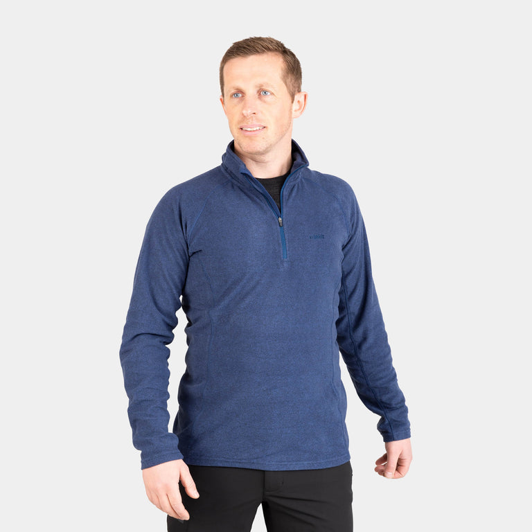 alpkit mens kelpie fleece in nemo blue