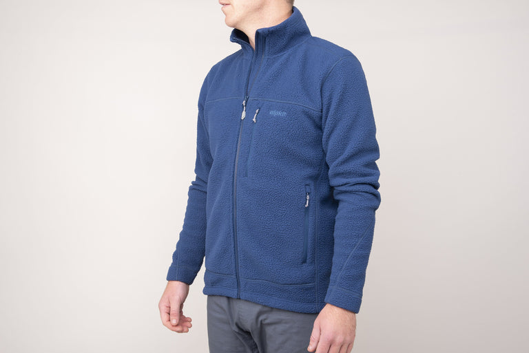 mens alpkit sastrugi fleece front