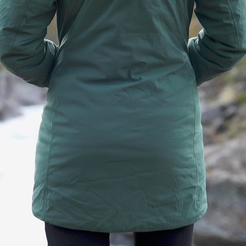 alpkit womens Solace parka insulated jacket video