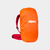 alpkit rucksack cover in orange