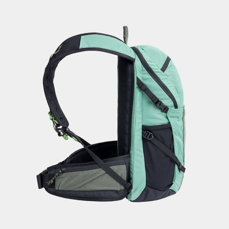 Skytrail 14L cycling backpack side view - closed