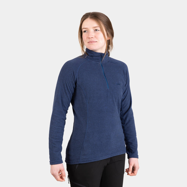 alpkit womens kelpie fleece in nemo blue