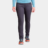 alpkit womens kraft trousers in outer tarmac grey