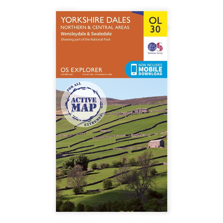 OS Explorer Laminated / Yorkshire Dales North & Central