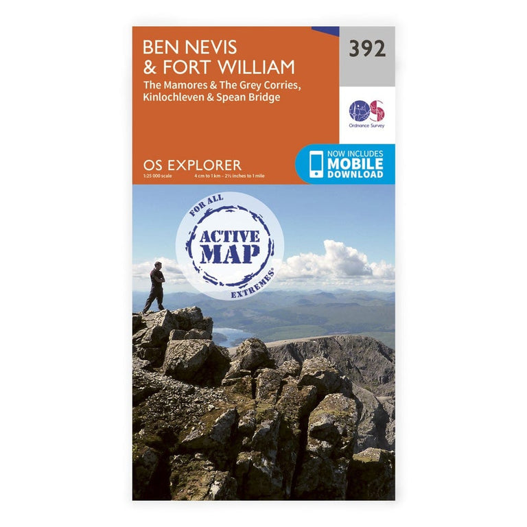 OS Explorer Laminated / Ben Nevis